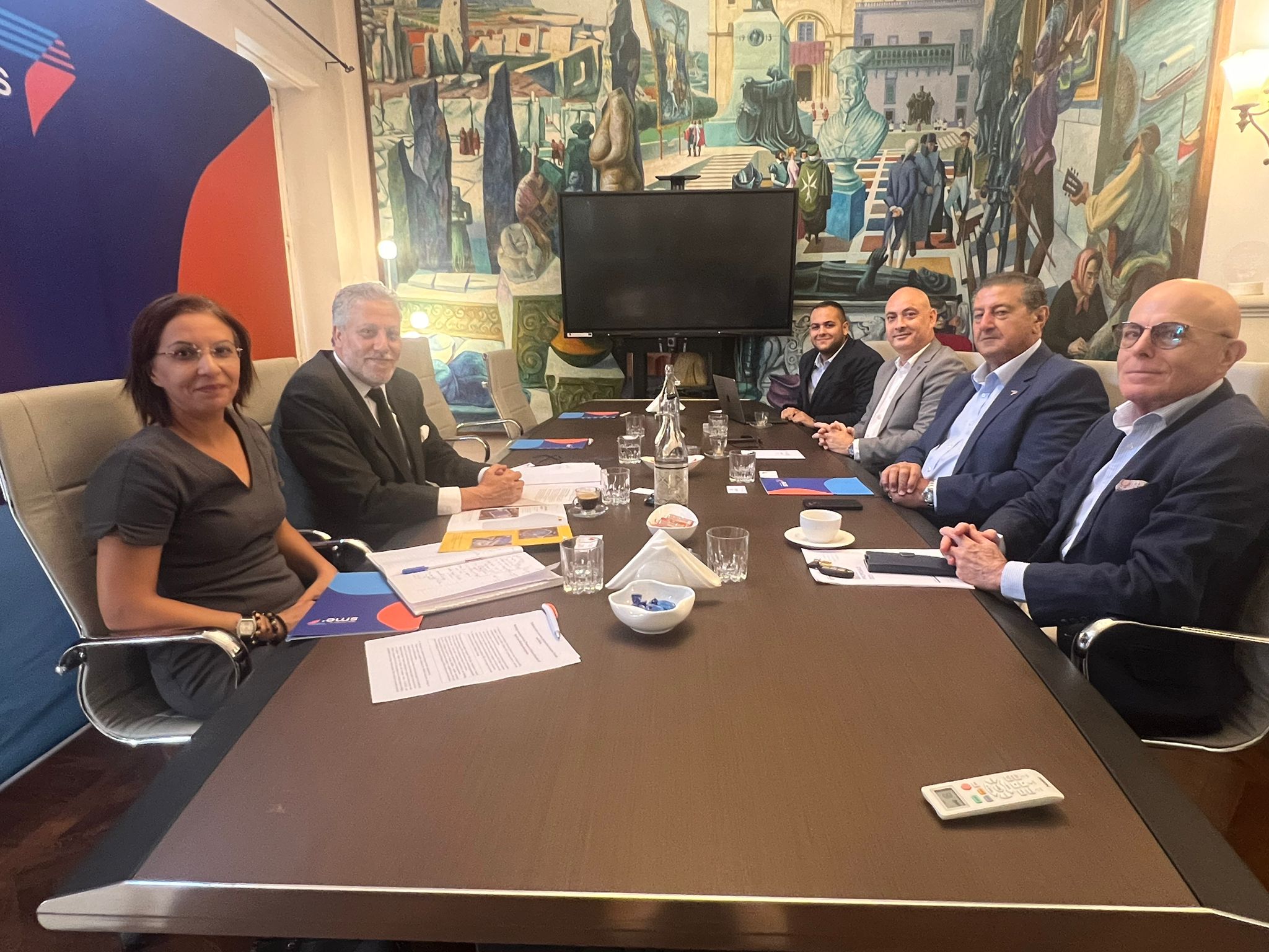 Malta Chamber of SMEs officials meet H.E. Ambassador of the Republic of Tunisia to Malta